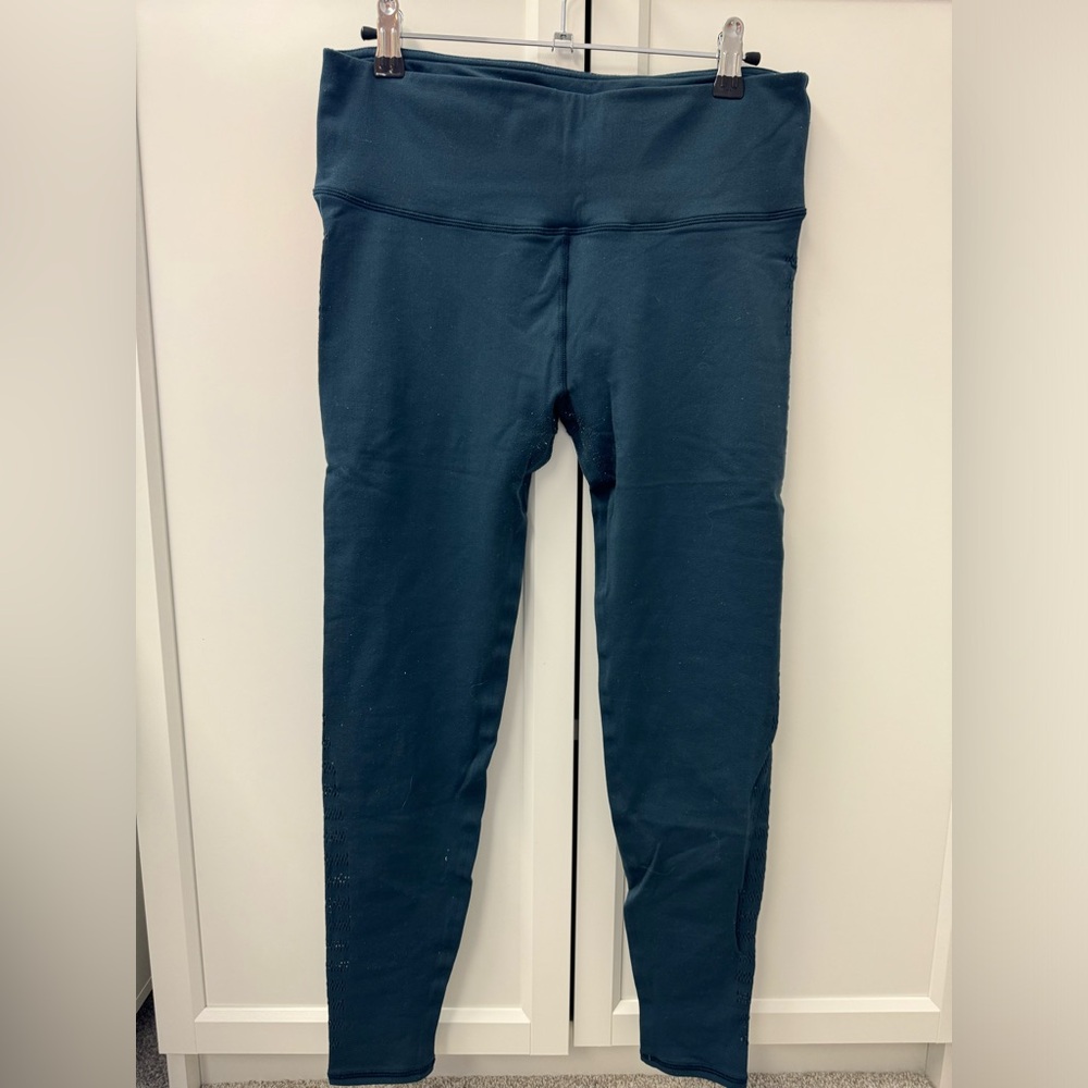 Lululemon teal seamless legging
